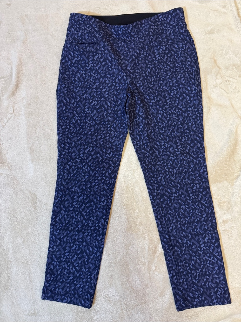 Callaway Navy Blue Patterned Leggings